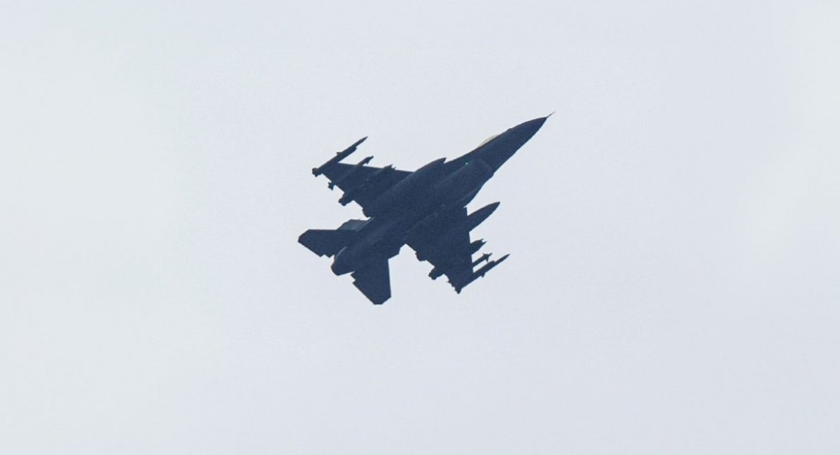 F-16 ПС України (джерело: @TyskNIP)