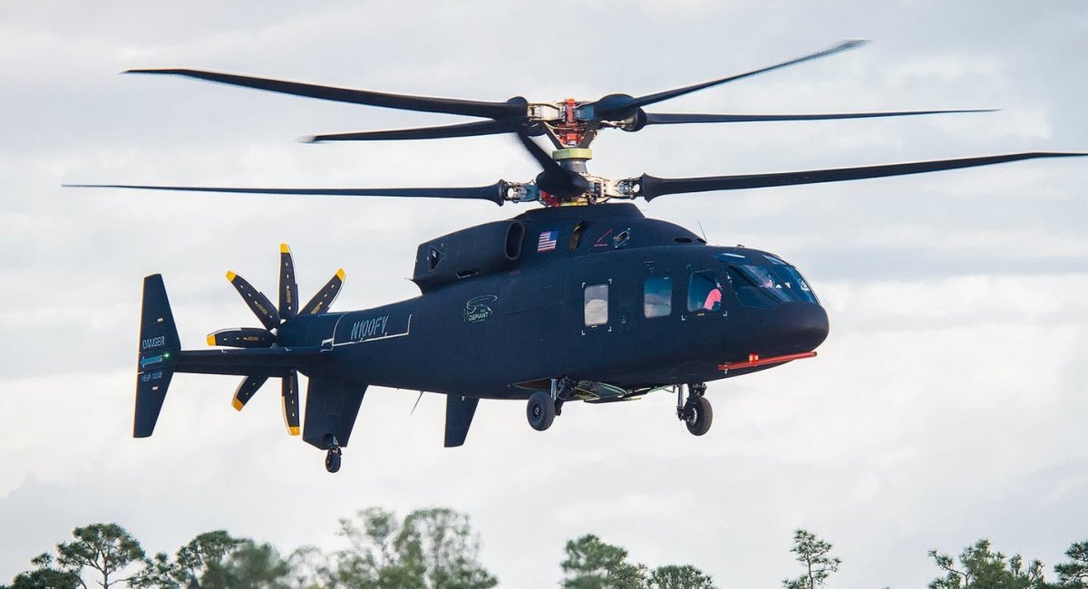 Інноваційний вертоліт Sikorsky-Boeing Defiant встановив новий рекорд швидкості (відео)