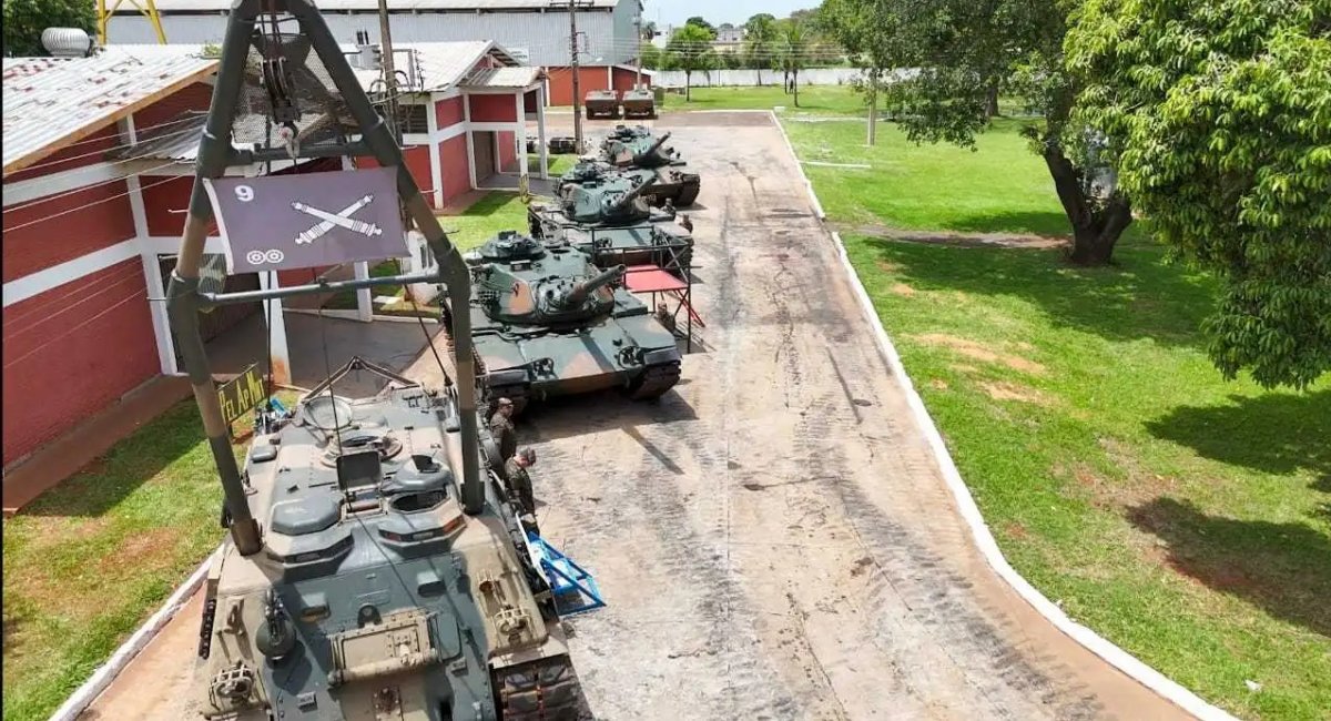 Бразильські M60A3 Patton на відновленні, всі фото - Zona Militar