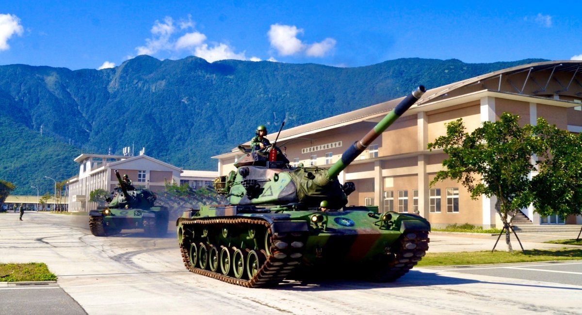 M60A3 ще знаходиться на озброєнні багатьох армій, на фото - тайванські