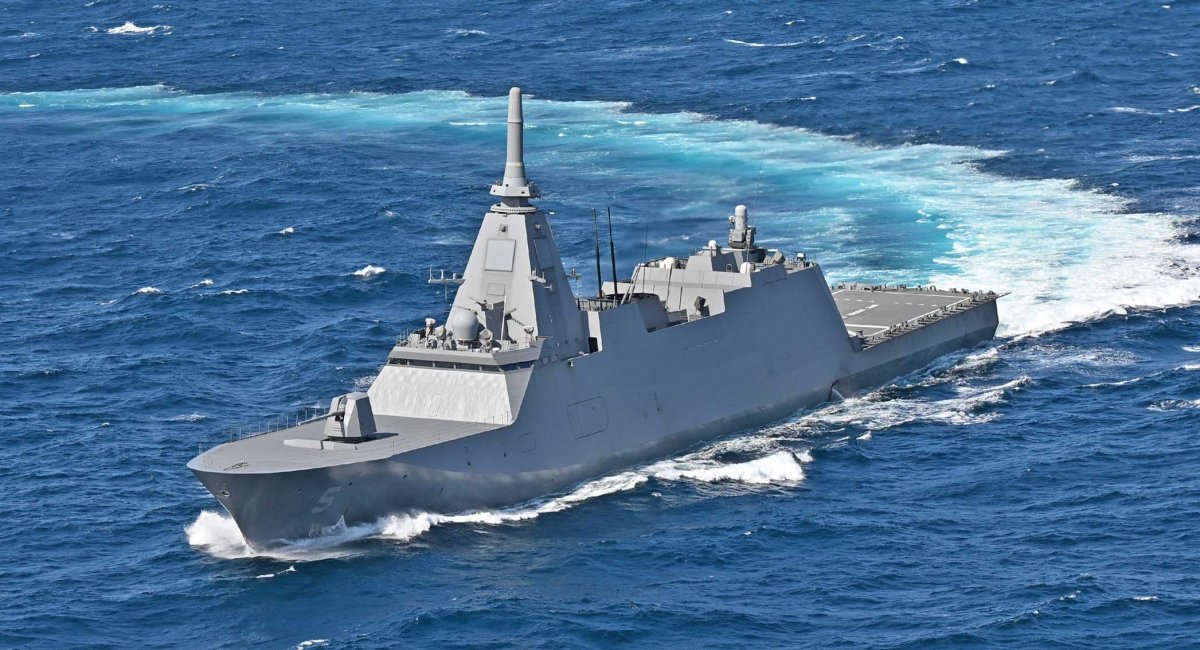 Фрегат класу Mogami. Фото: JMSDF