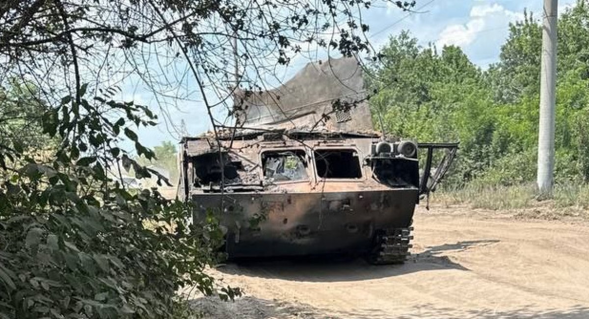 Знищений російський ЗРК "ТОР-М2". Ілюстративне фото за червень 2024 року