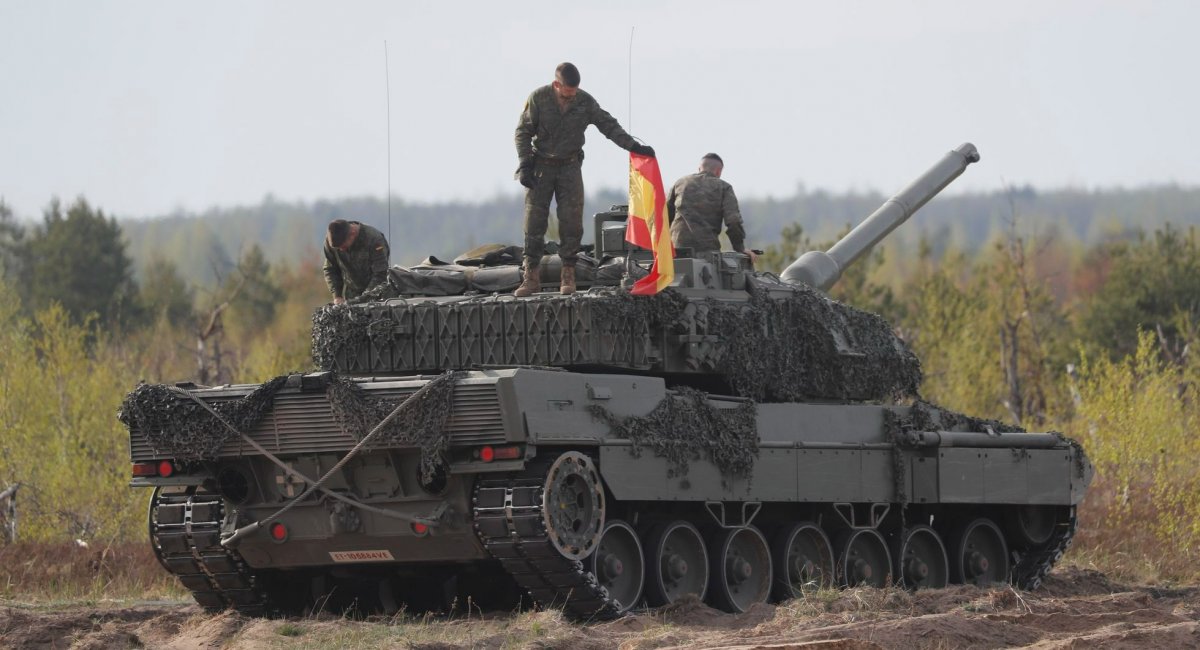 Танк Leopard 2A4 іспанської армії, ілюстративне фото з відкритих джерел
