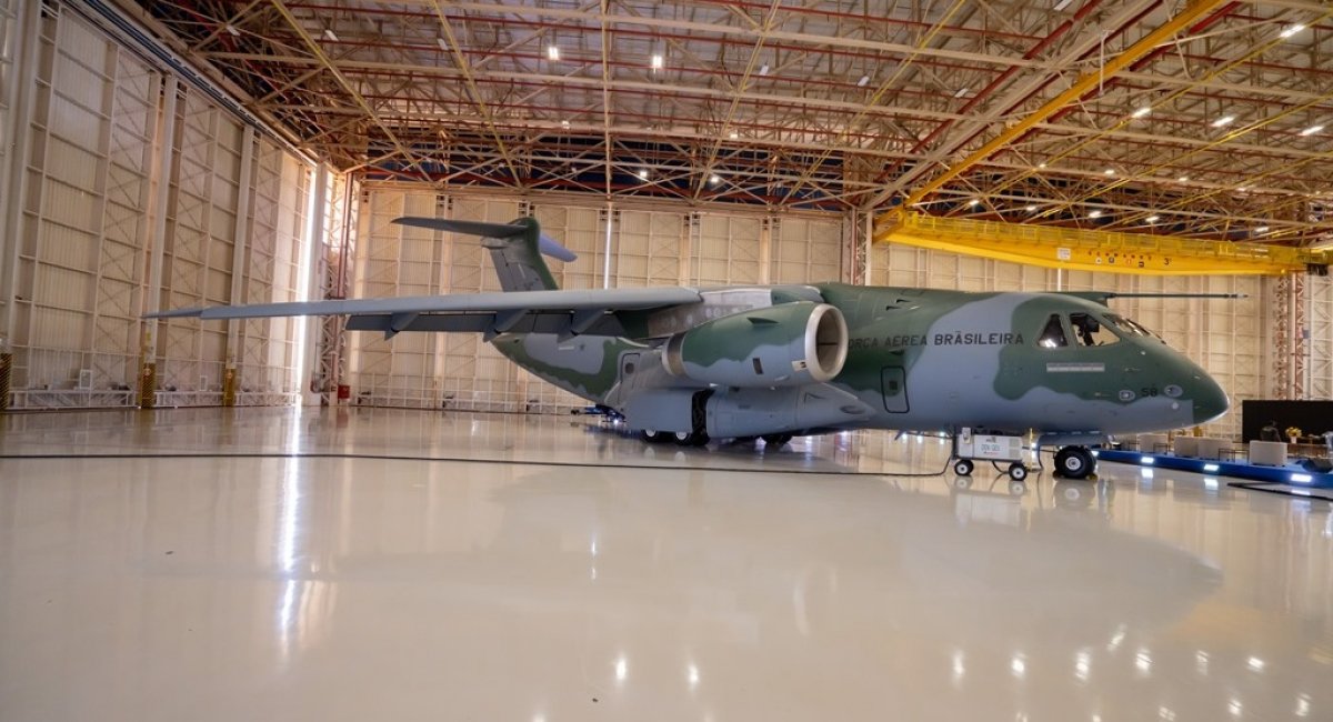 Шостий KC-390 для ВПС Бразилії, червень 2023 року, фото - Embraer