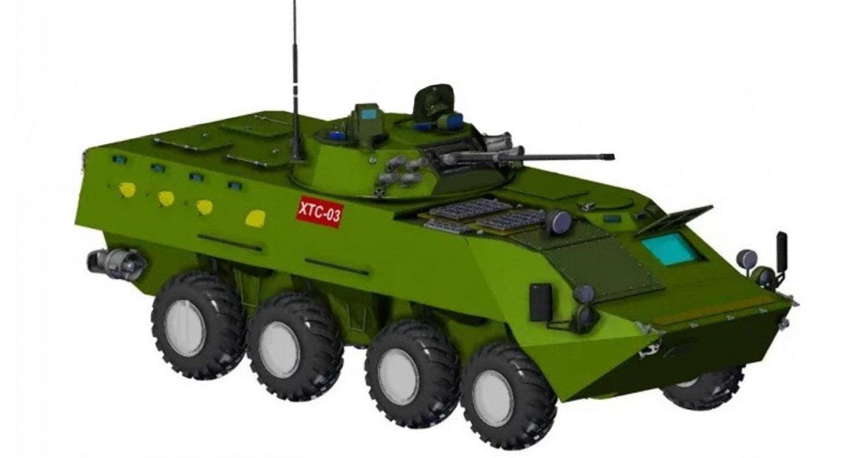 БТР XTC-03. Зображення від EFFERCETAMOL у X/Twitter