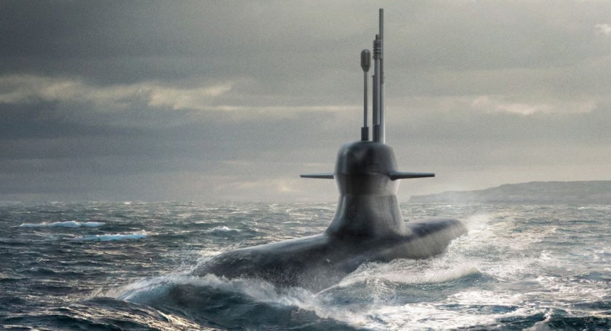 Підводний човен типу A26. Візуалізація від Saab