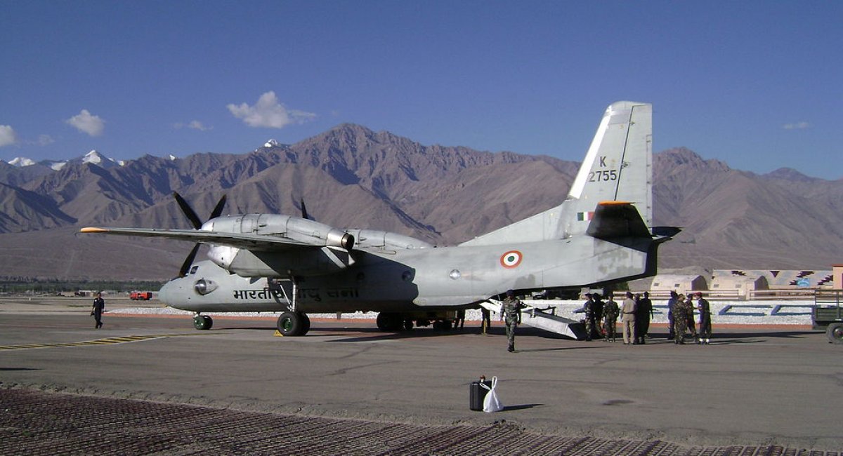 Ан-32 ПС Індії. Ілюстративне фото з відритих джерел