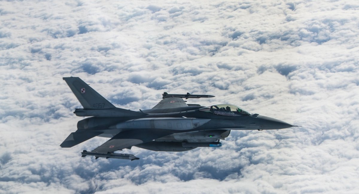 Винищувач F-16C польських повітряних сил. Фото: US DoD