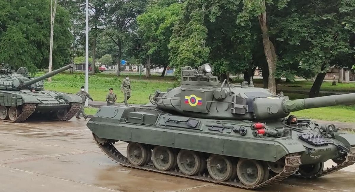 Венесуельські Т-72 та AMX-30, ілюстративне фото з відкритих джерел