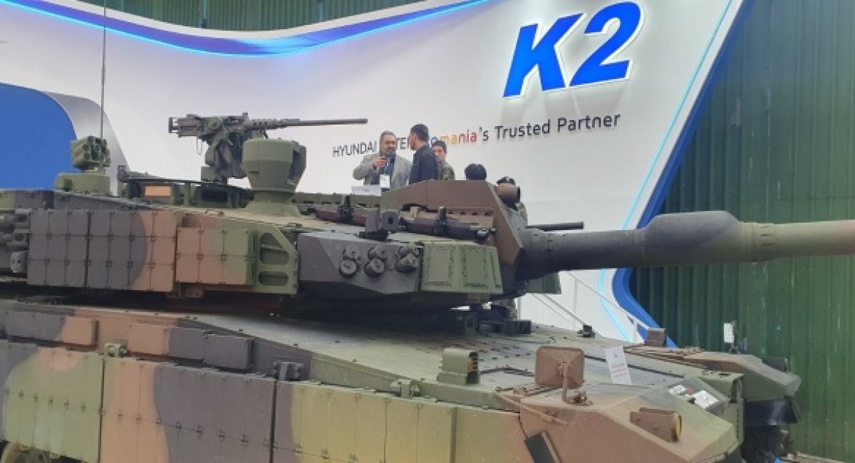 Демонстрація танка K2 на оборонній виставці BSDA 2024, фото - Defense Romania