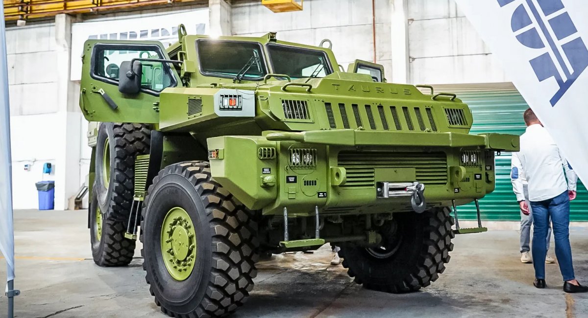 Бронеавтомобіль Taurus 4-1 4x4. Фото Литовська асоціація оборонної та безпекової промисловості