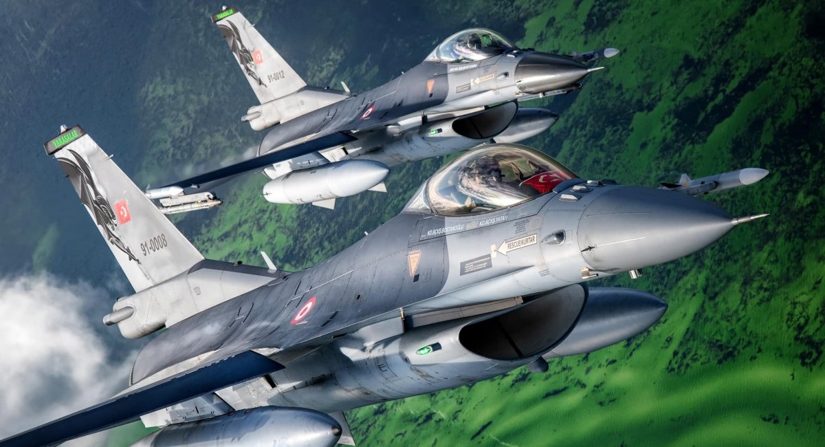 F-16 повітряних сил Туреччини (фото: Türk Hava Kuvvetler)
