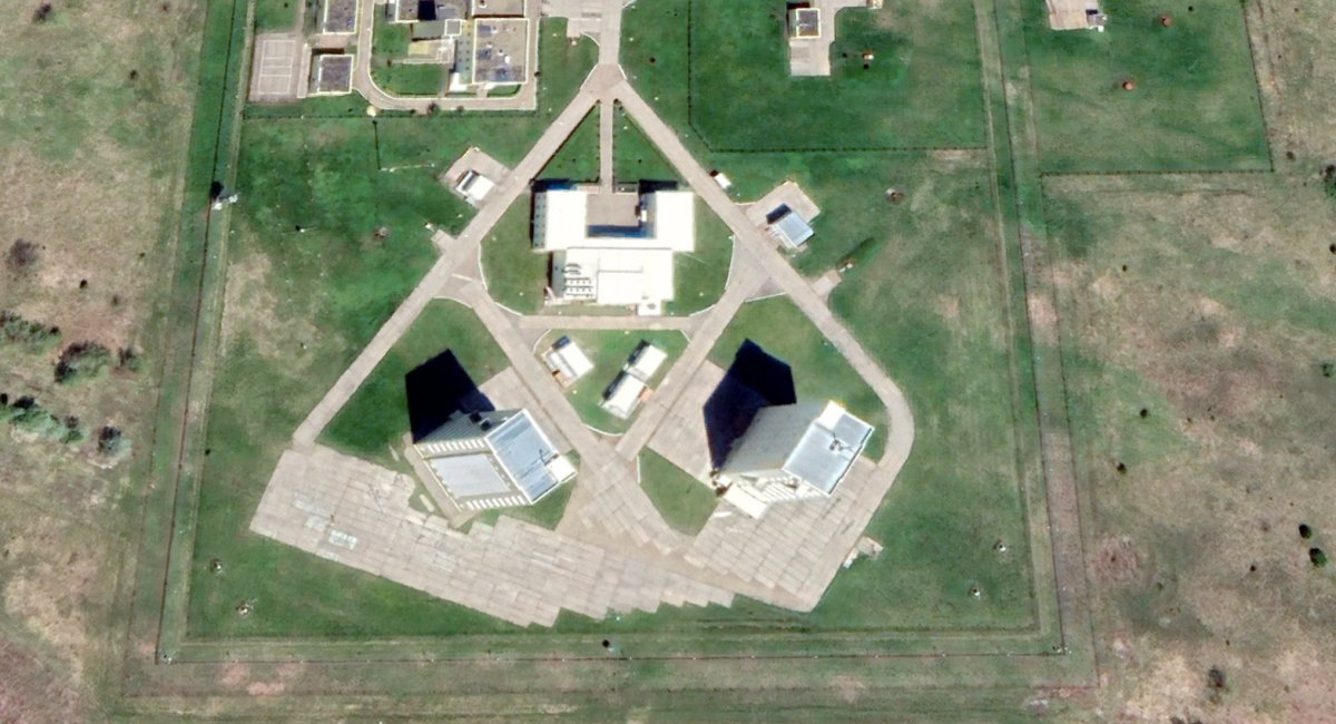 "Воронеж-ДМ", супутниковий знімок від Google Earth