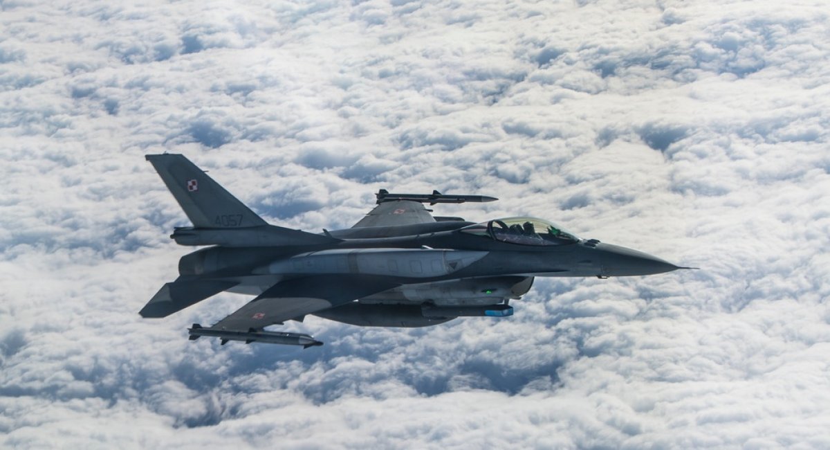Винищувач F-16C польських повітряних сил. Фото: US DoW