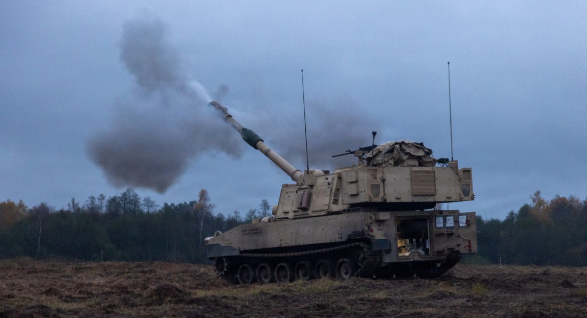 САУ M109A7 армії США. Фото: US DoW
