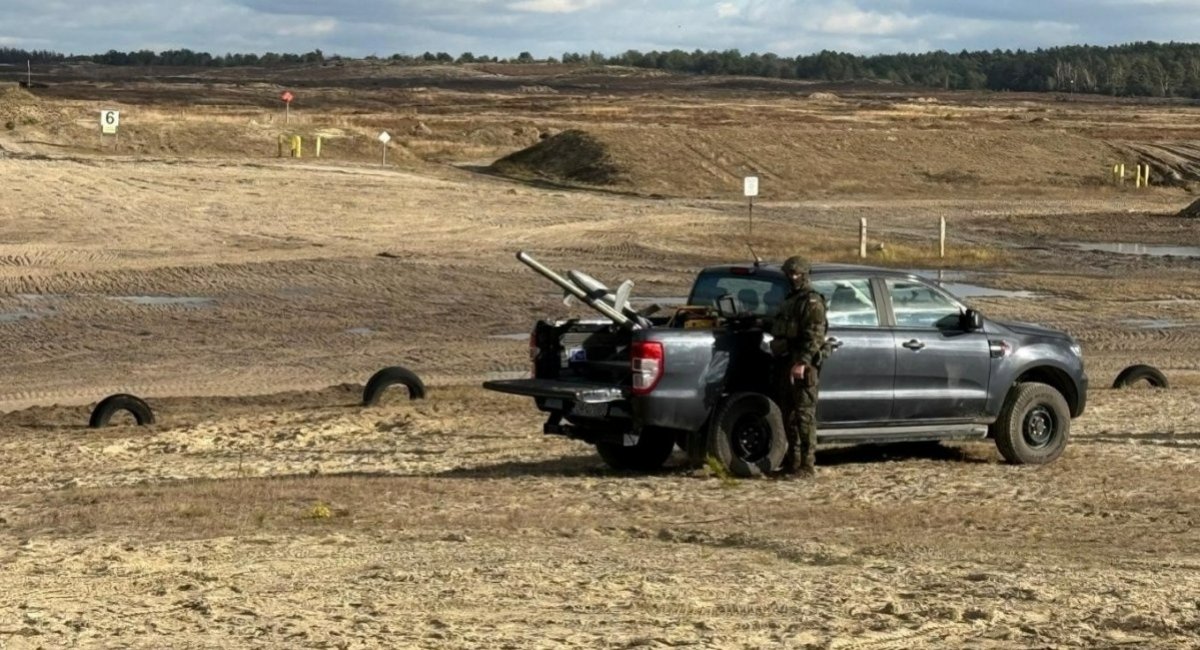 Ілюстративне фото пускової установки комплексу дронів-перехоплювачів Merops, фото - Збройні сили Польщі