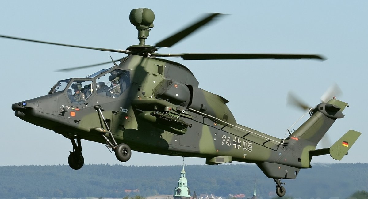 Вертоліт Eurocopter Tiger збройних сил Німеччини, ілюстративне фото з відкритих джерел