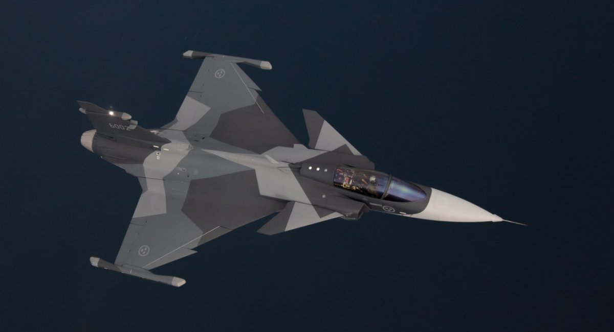 Винищувач Gripen E. Фото: Saab