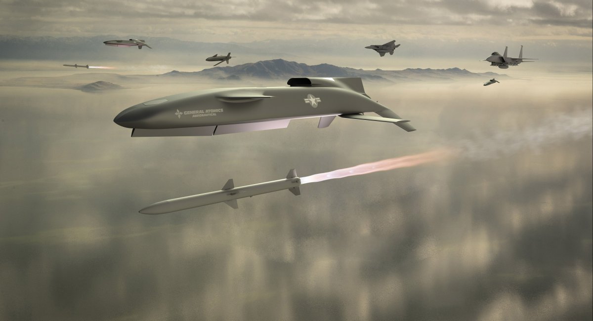 DARPA вже готує одноразовий дрон X-68A LongShot під одну AIM-120 до першого польту, навіщо він 