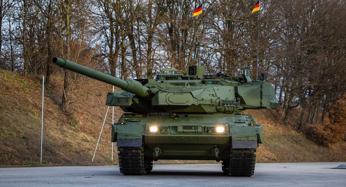 Основний бойовий танк Leopard 2A8. Фото: Міноборони Німеччини