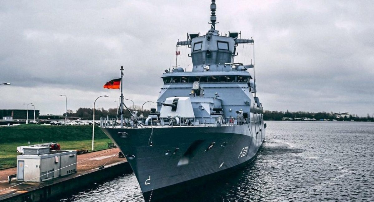 Ще один такий корабель німецький флот має отримати до кінця поточного року, будівництво цієї серії фрегатів почалось ще в 2011 році