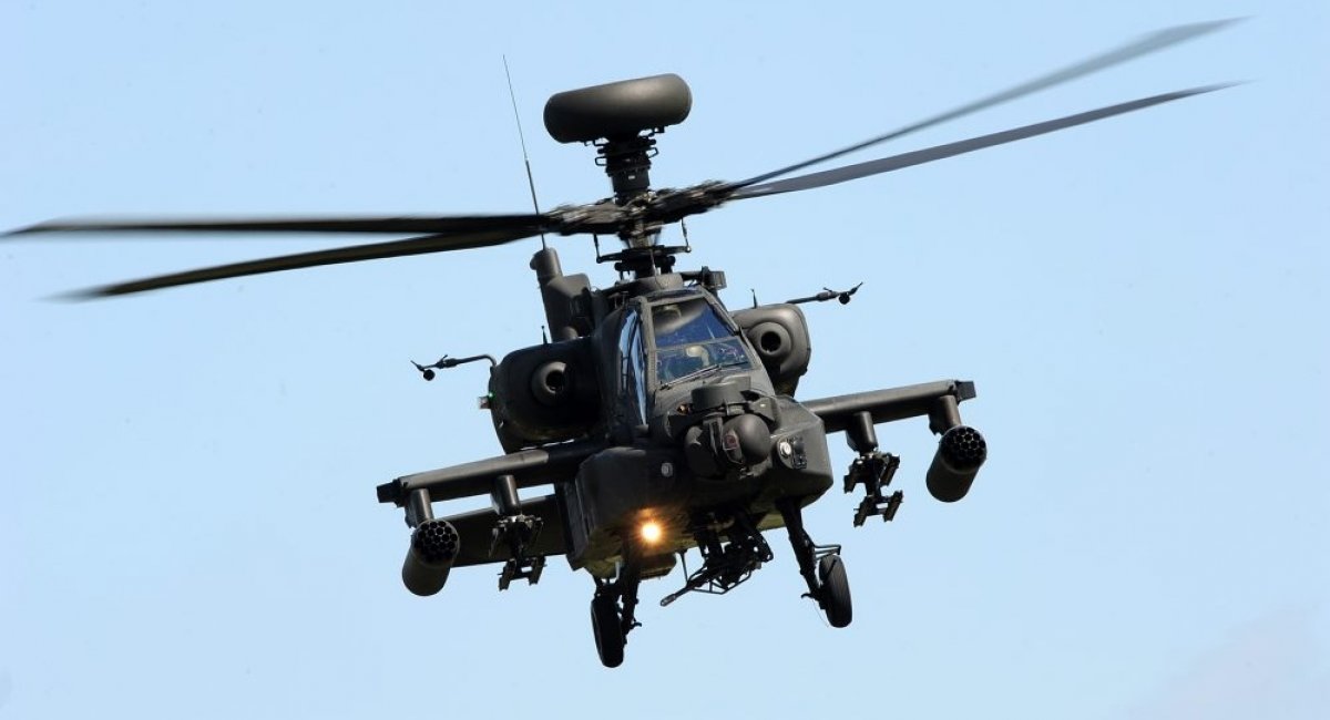 Саудівська Аравія має близько 50 вертольотів AH-64 Apache