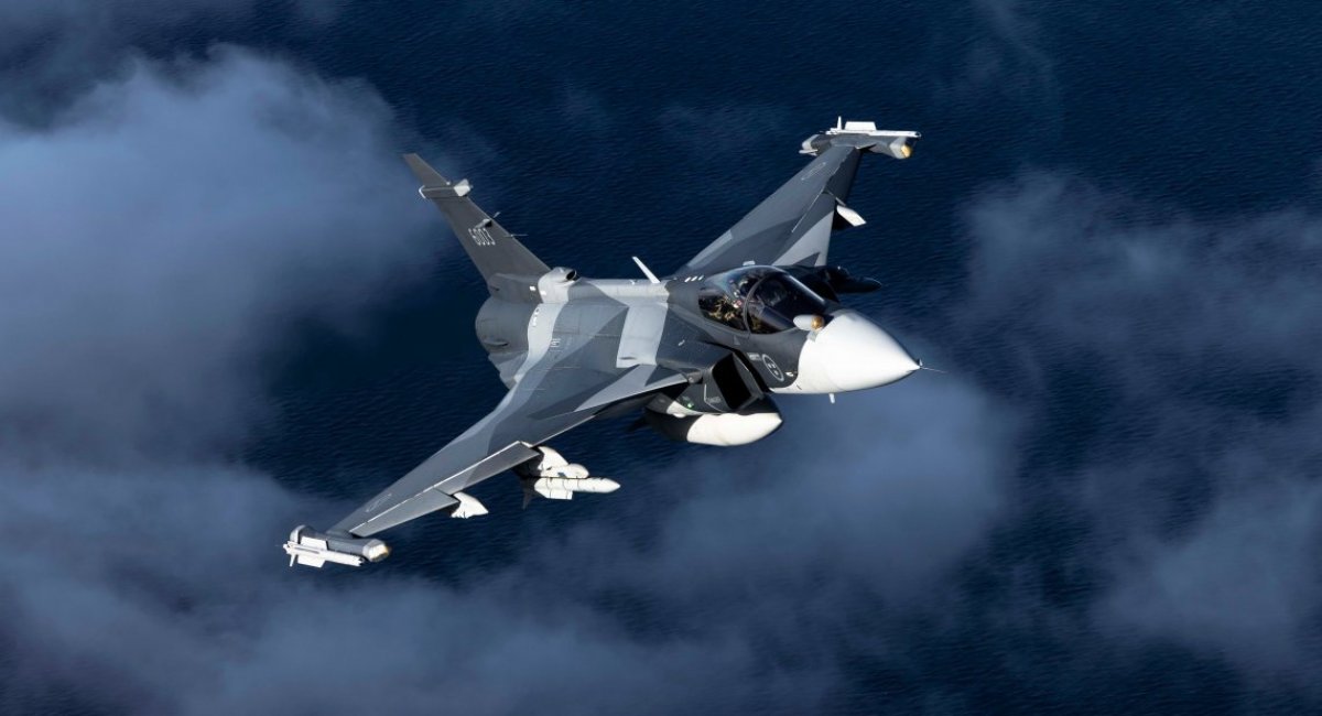 Винищувач Gripen E від Saab. Фото: Saab