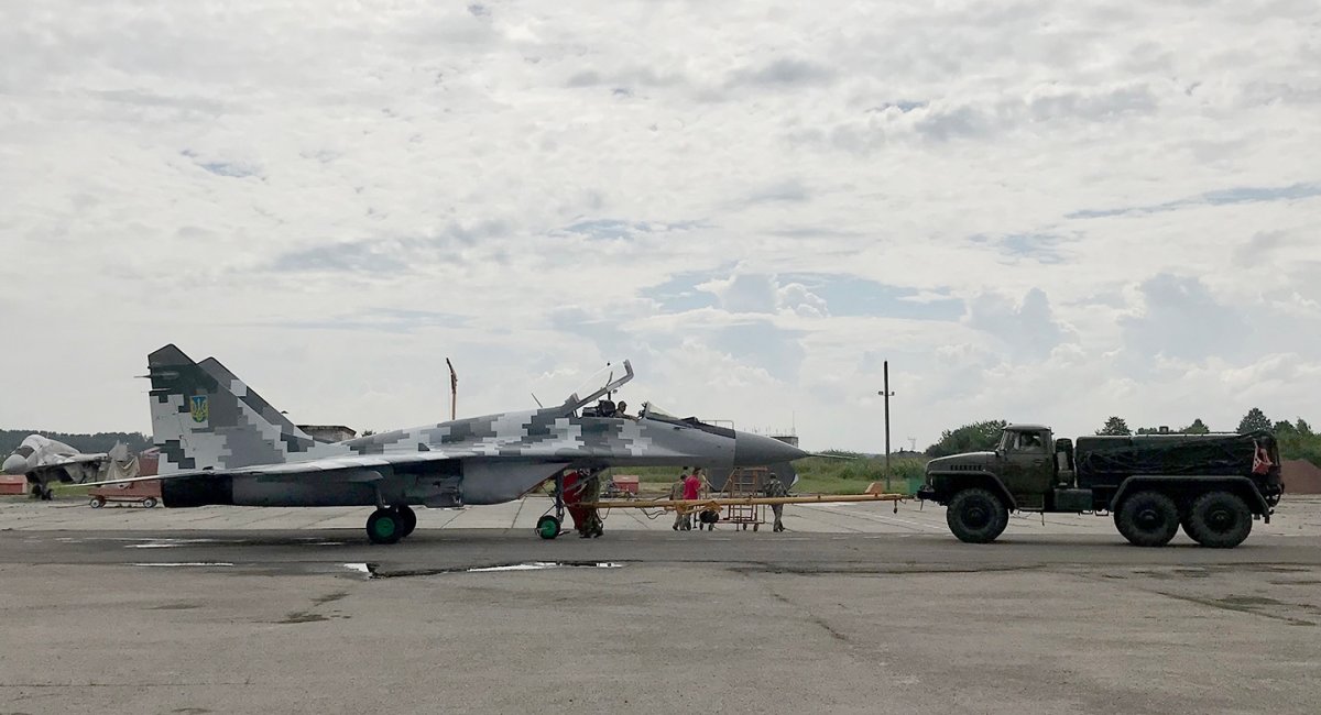 Відновлений на ЛДАРЗ винищувач МіГ-29 ПС ЗСУ