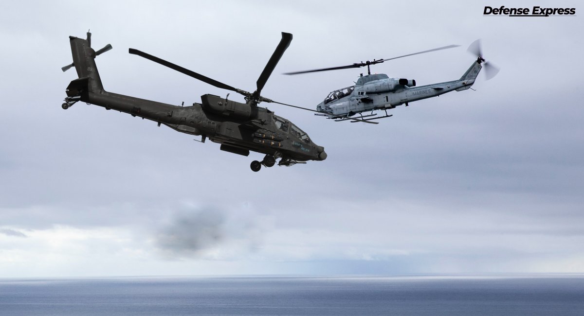 ​AH-1Z Viper та AH-64E Apache Guardian (монтаж)