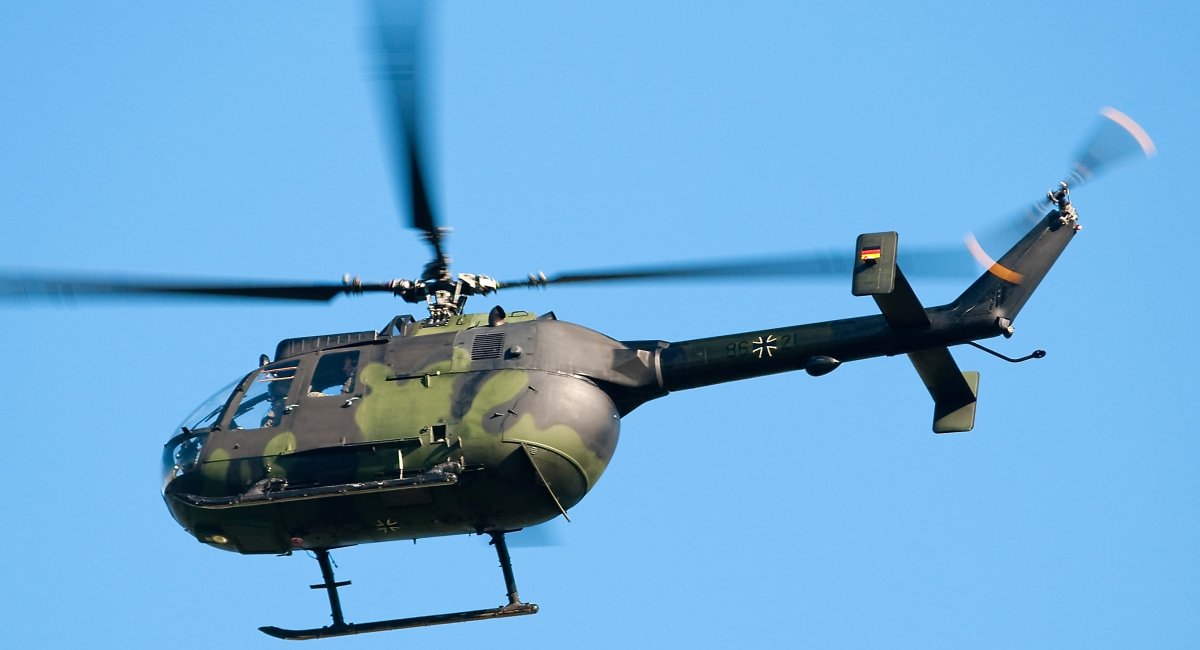 Німецький вертоліт Bo-105, ілюстративне фото з відкритих джерел