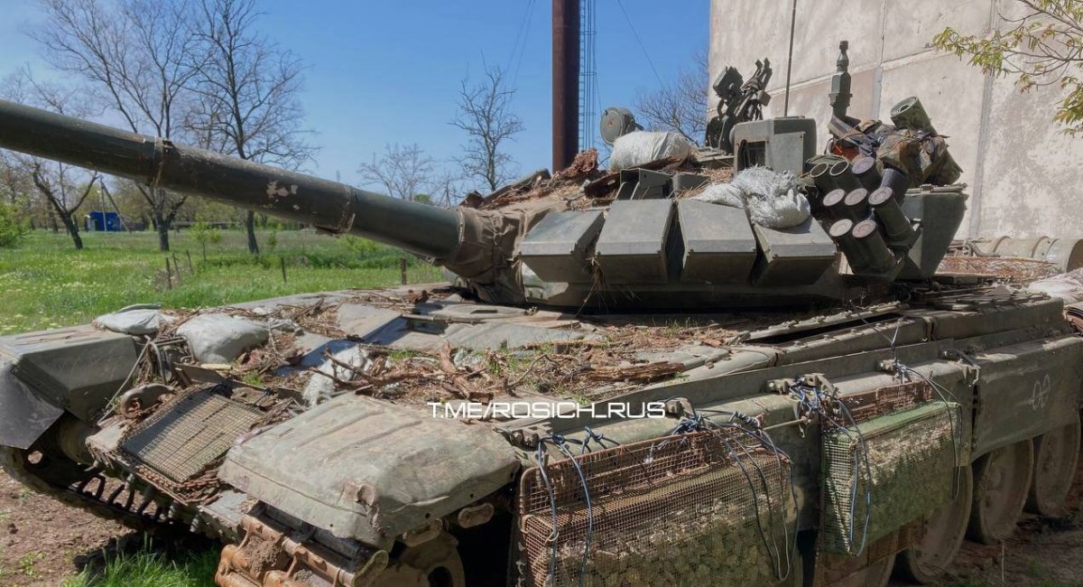 Т-72Б3, коли рашисти знають, що їх захищає насправді