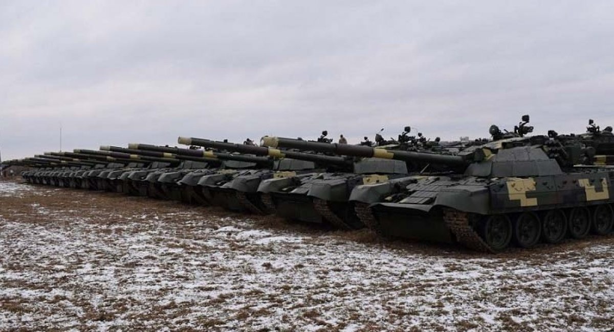 Модернізовані на КБТЗ танки Т-72АМТ у ЗСУ