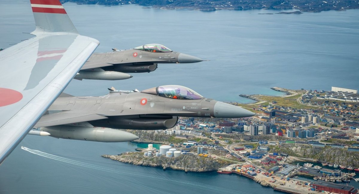 Данський F-16, фото - Forsvaret