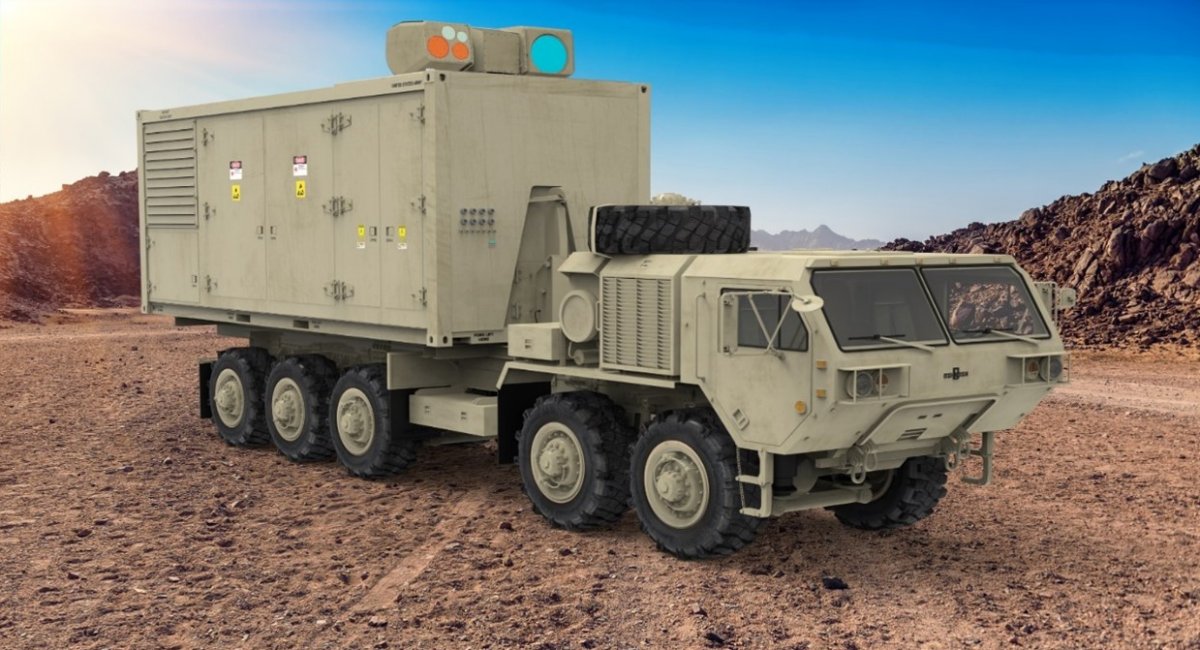 Ілюстрація до програми Indirect Fire Protection Capability-High Energy Laser (IFPC-HEL) system від Lockheed Martin