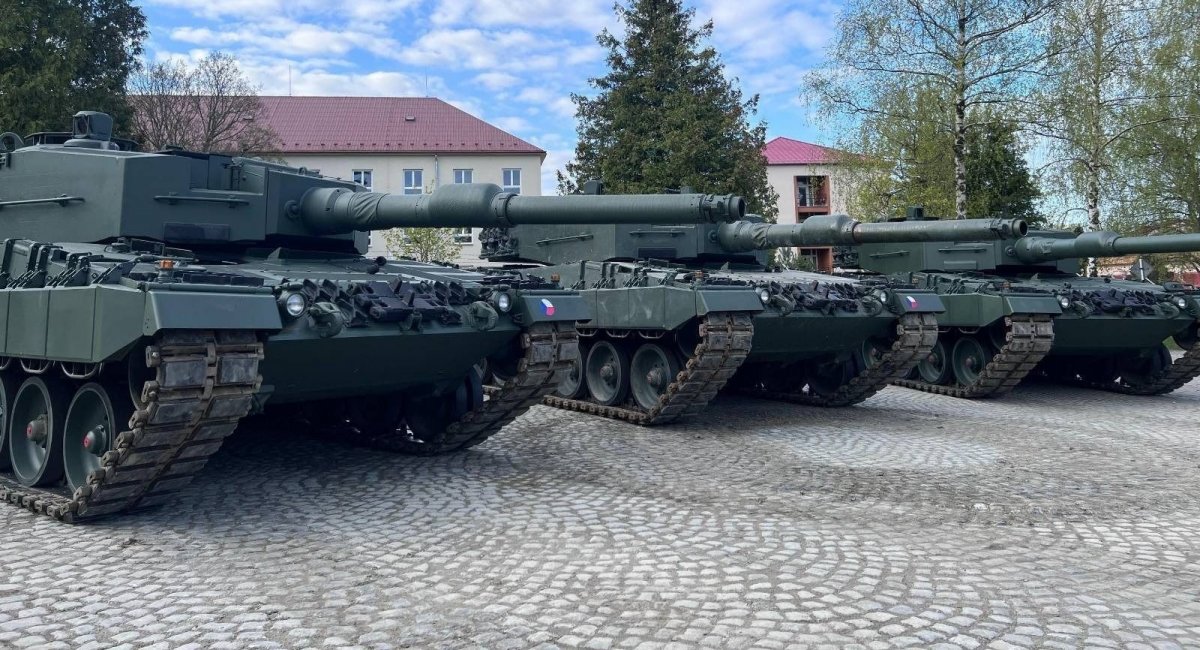 Leopard 2A4 ЗС Чехії