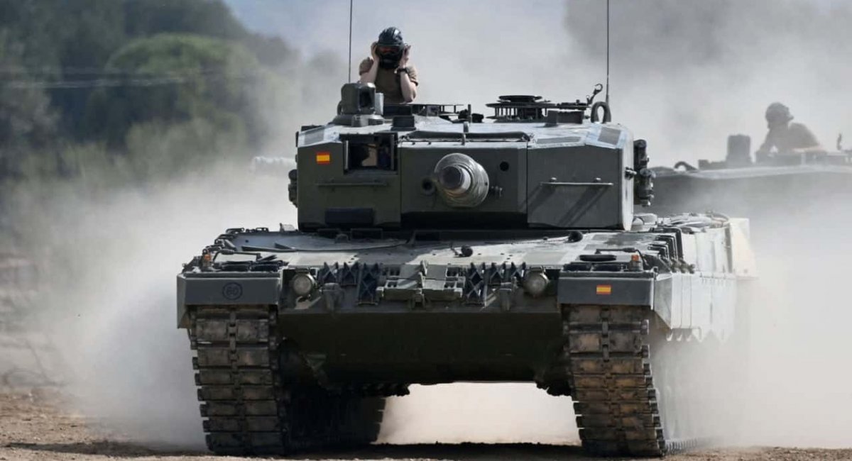 Іспанський Leopard 2A4 (всі фото міноборони Іспанії)