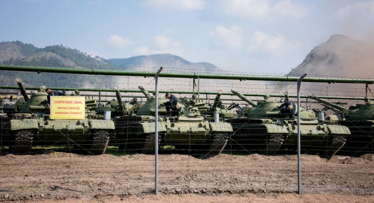 Т-62 на базі зберігання у РФ, фото ілюстративне