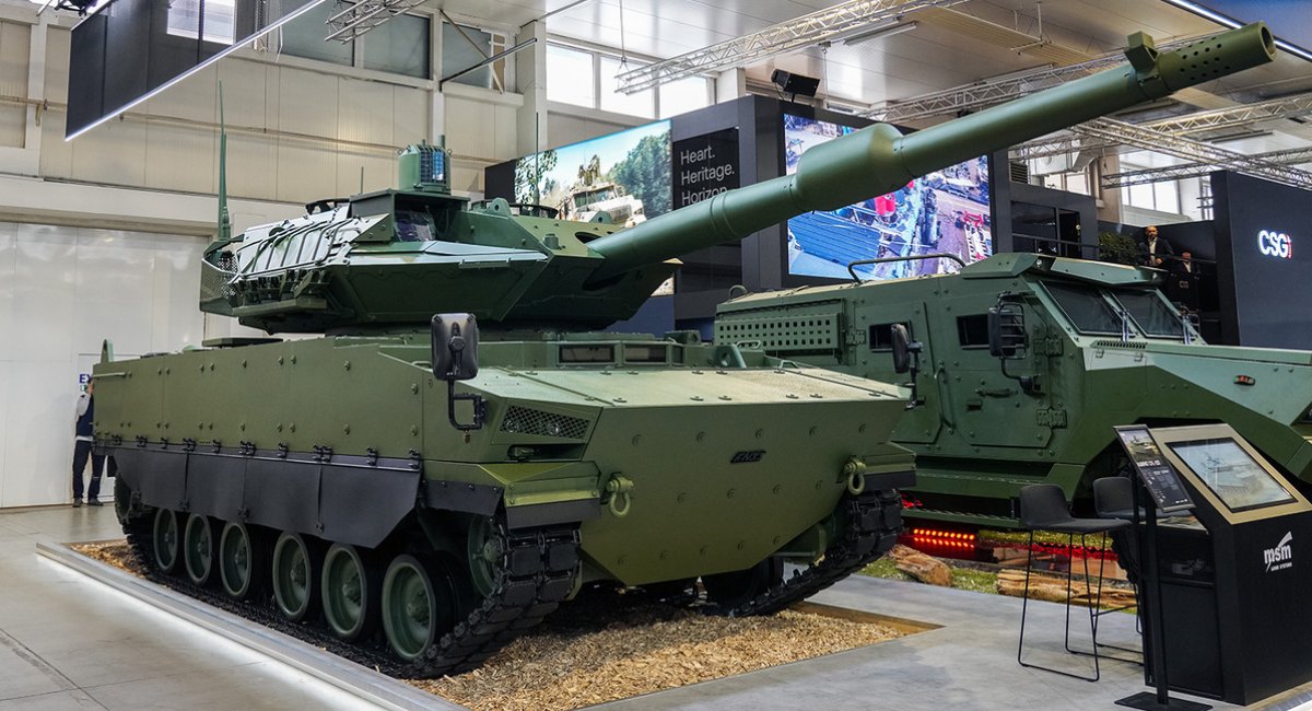 Середній танк CFL-120 Karpat. Фото: CZ Defence