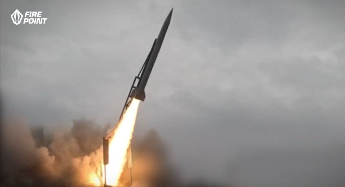 Запуск ракети FP-7.x від Fire Point