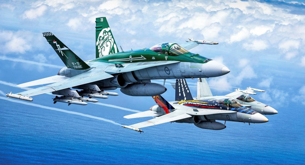 F/A-18 Hornet (всі фото: Royal Australian Air Force)
