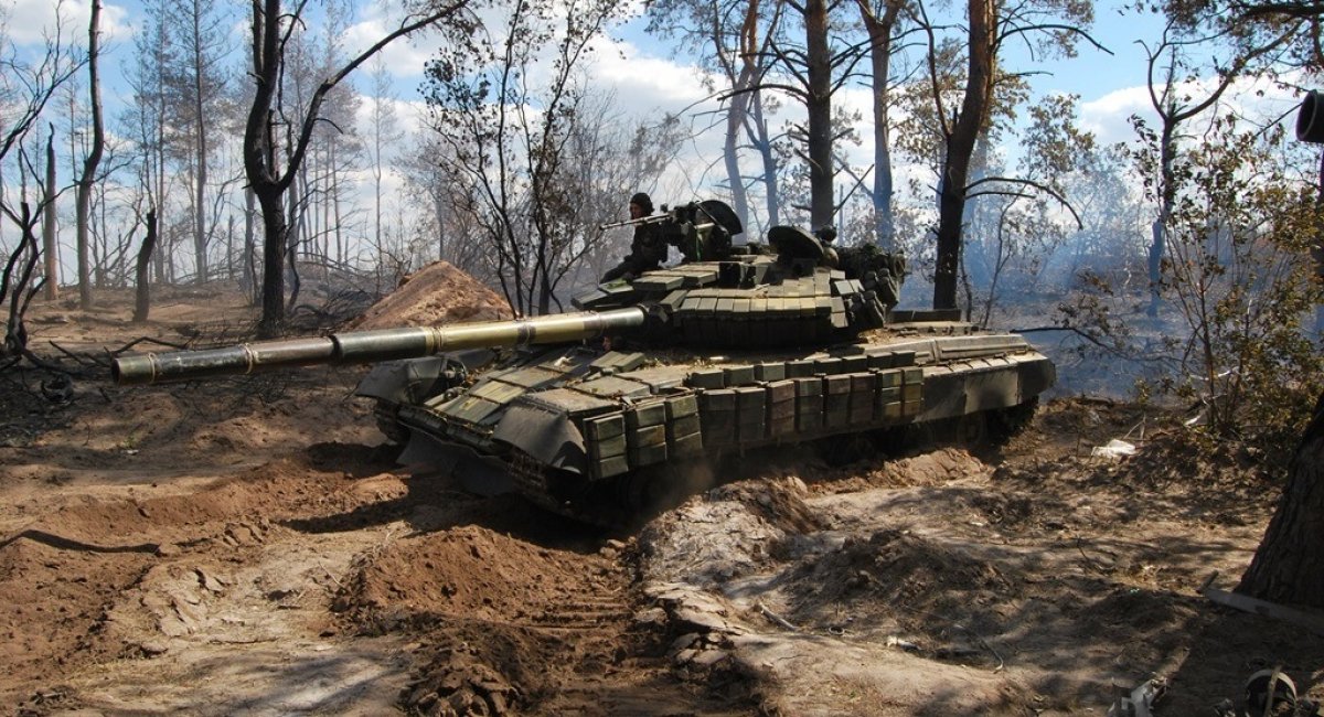 Т-64 із складу 17-ої танкової бригади, фото – АрміяInform, дата публікації – 19 вересня 2022 року
