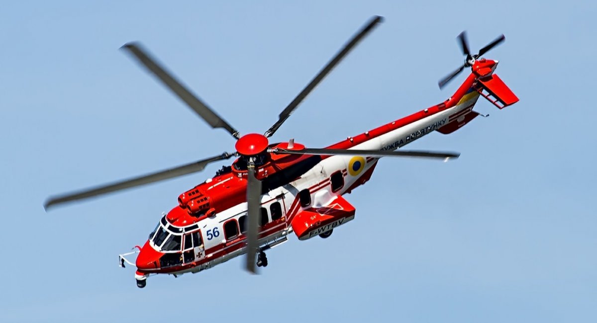 22 травня ц.р. в ДСНС отримали шостий гелікоптер H225 Super Puma /Фото: Іван Коробка