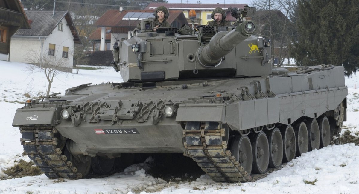 Leopard 2A4 австрійських збройних сил