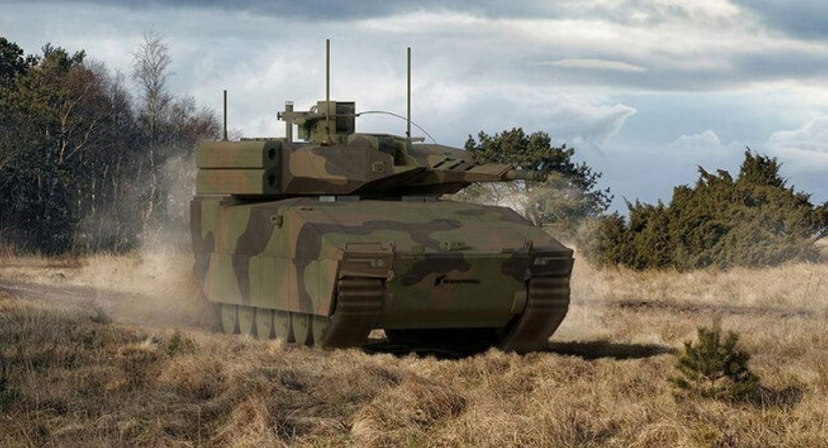 Ілюстративне зображення американської майбутньої БМП XM30  від American Rheinmetall Vehicles