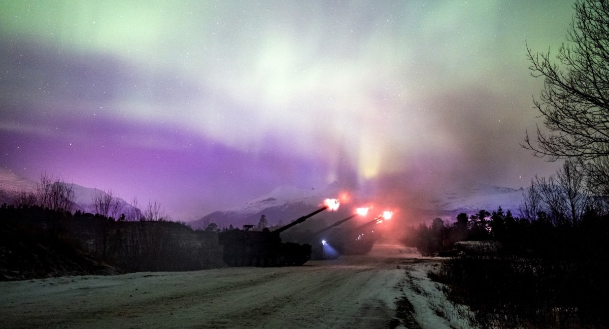 САУ K9 ЗС Норвегії (всі фото: Forsvaret) 