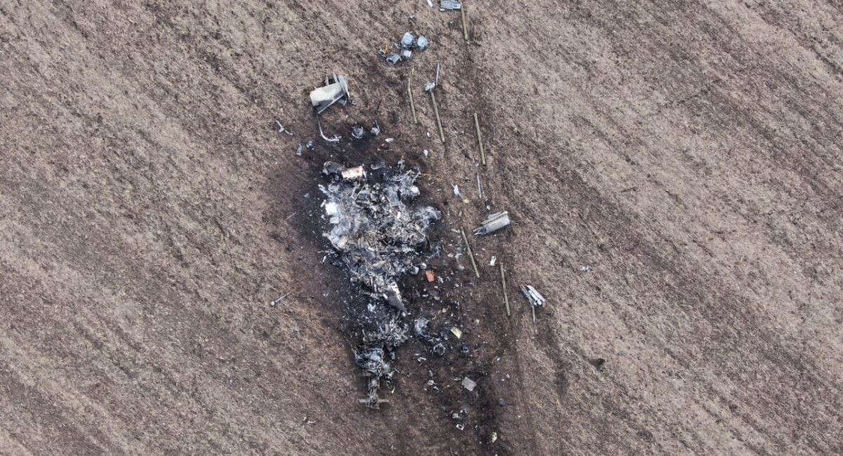 Знищений ворожий гелікоптер Ка-52, фото ілюстративне, джерело — пресслужба 93 ОМБр