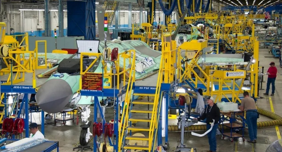 Процес виробництва F-35, фото - Lockheed Martin