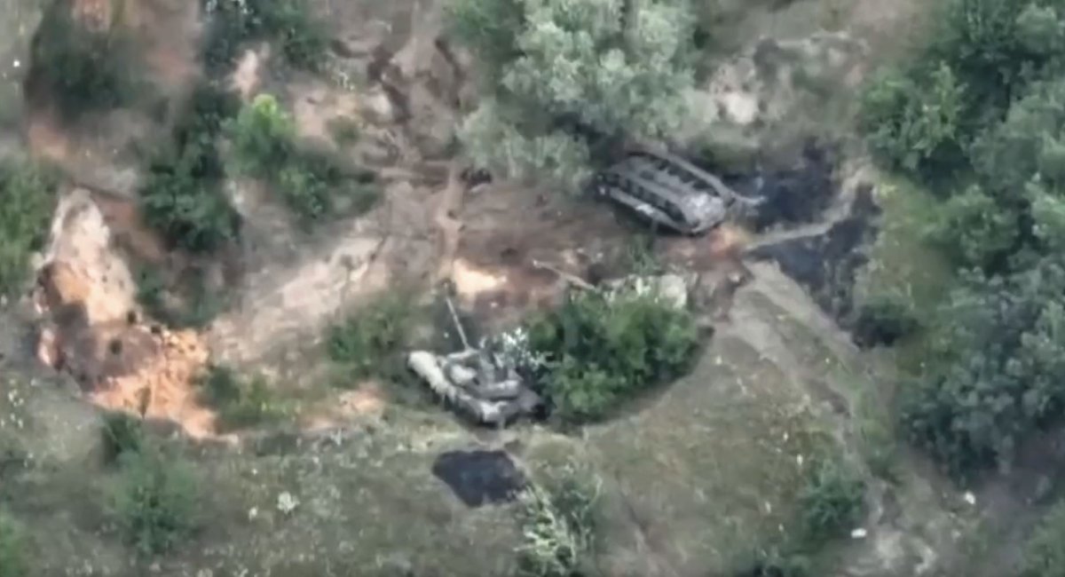 Схоже, що ЗСУ знищили другий "аналоговнетний" Т-90М "Прорив" (відео)