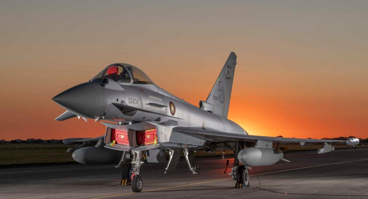 Винищувач Eurofighter Typhoon Повітряних сил Катару. Фото: BAE Systems