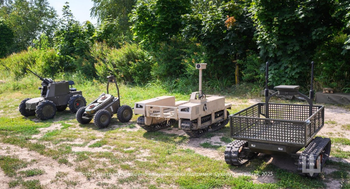 НРК "Лють", "Терміт", "Гном-мінер" та "Ардал". Фото: Сухопутні війська ЗСУ